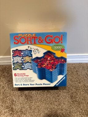 Ravensburger Sort & Go Puzzle Storage 6 Trays